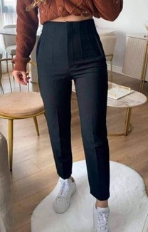 Black classic Pants