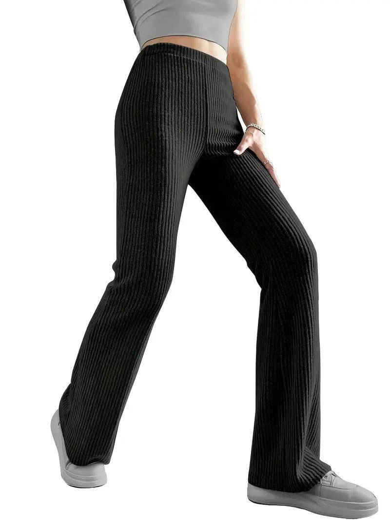 Black cotton pants